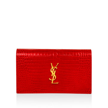 Yves Saint Laurent Envelope Wallet Flap