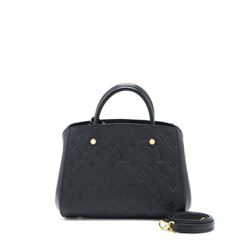 Louis Vuitton Montaigne BB Monogram Emprenite Black GHW