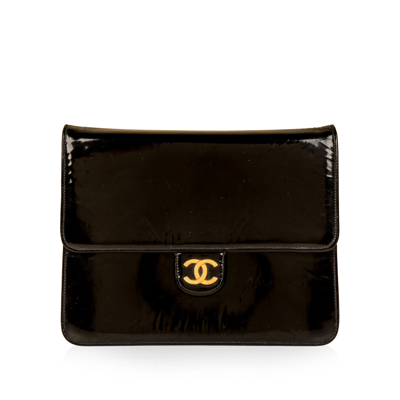 Chanel Vintage Patent Flap Bag