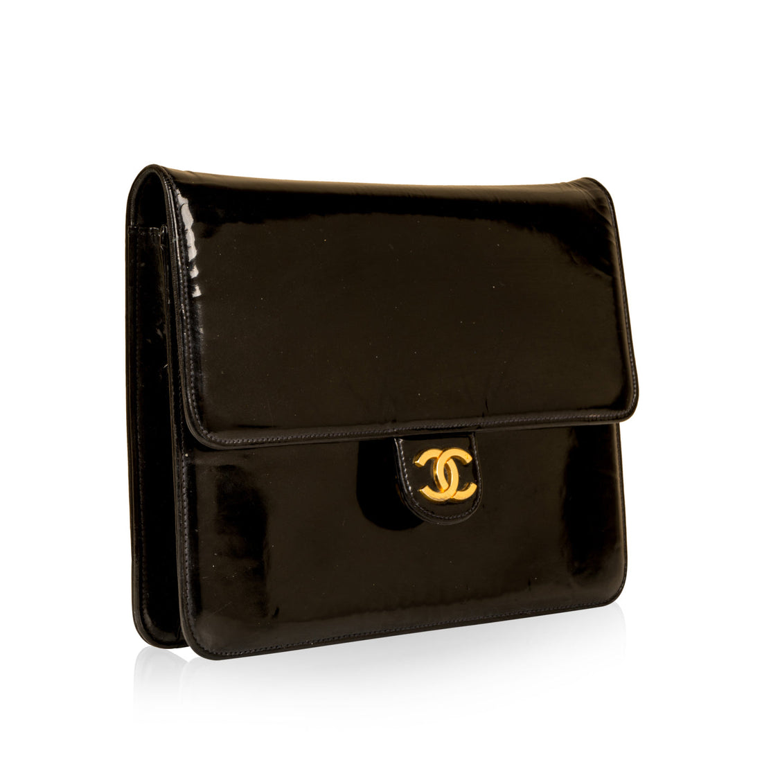 Chanel Vintage Patent Flap Bag