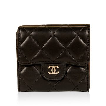 Chanel Purse Wallet Black
