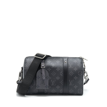 Louis Vuitton City Keeepall 27cm Monogram Eclipse And Monogram Eclipse Reverse