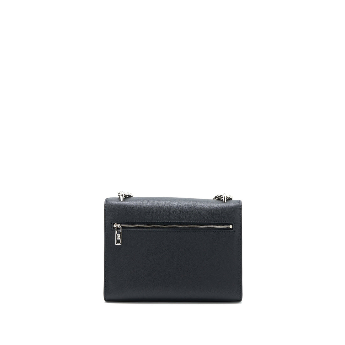 Louis Vuitton Mylockme Satchel Chain Bag Calfskin Black SHW