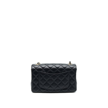 Chanel Mini Rectangular Flap Bag Lambskin LGHW(Microchip)