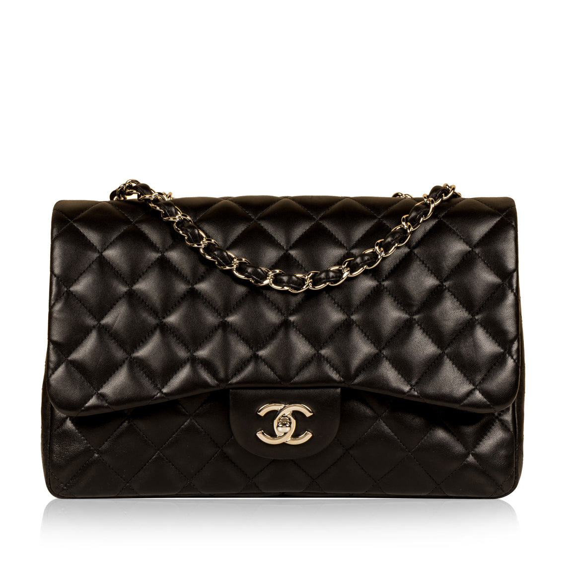 Chanel Classic Flap Bag Jumbo Single Flap
