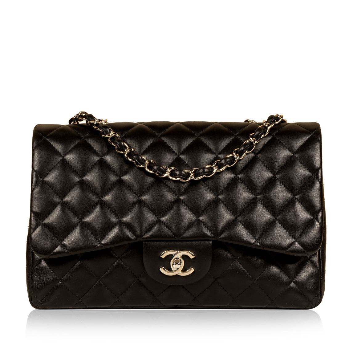 Chanel Classic Flap Bag Jumbo Single Flap