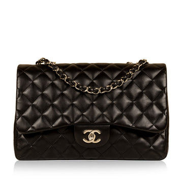 Chanel Classic Flap Bag Jumbo Single Flap