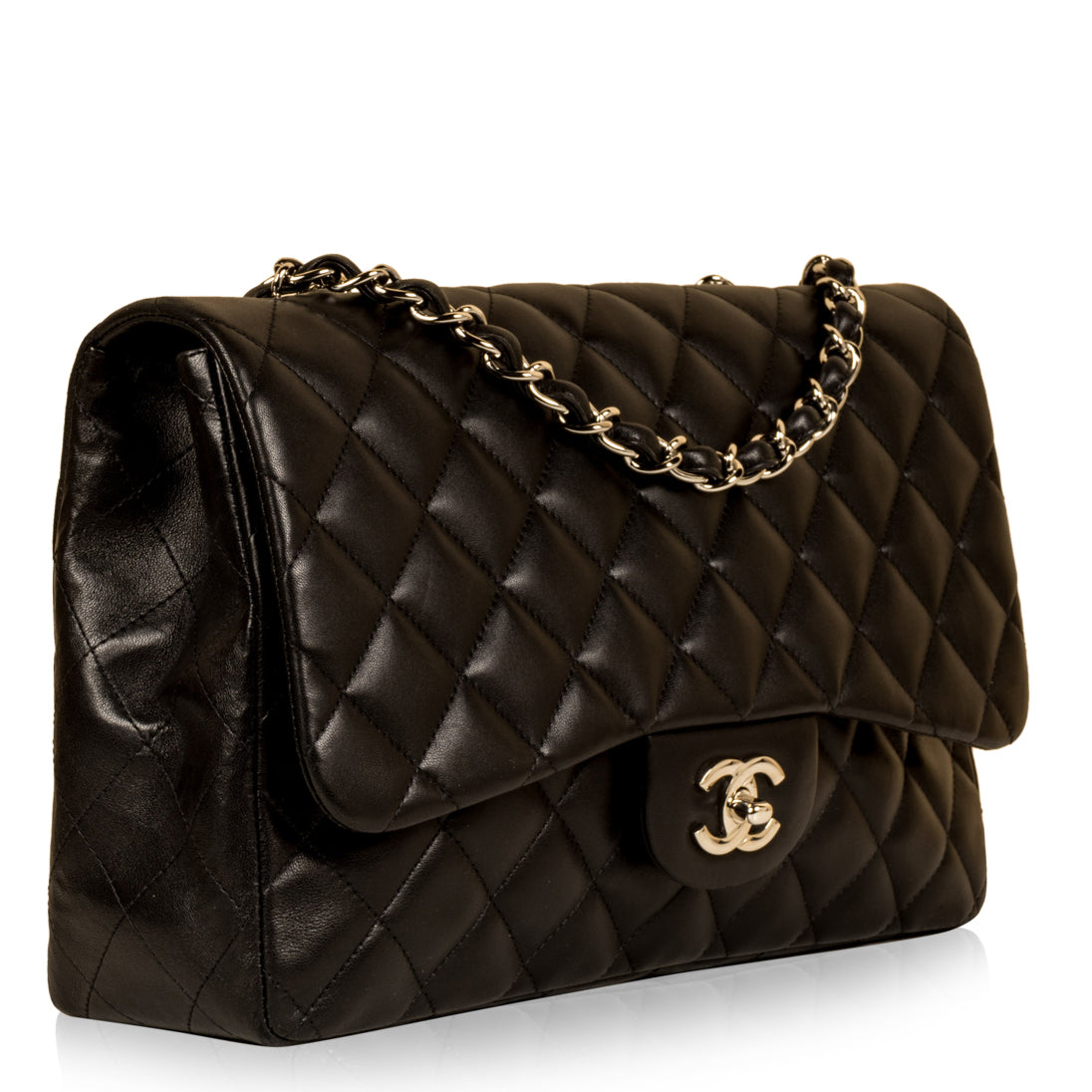 Chanel Classic Flap Bag Jumbo Single Flap