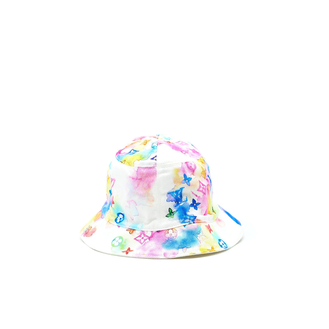 Louis Vuitton Size 58 Bucket Hat Monogram Watercolour
