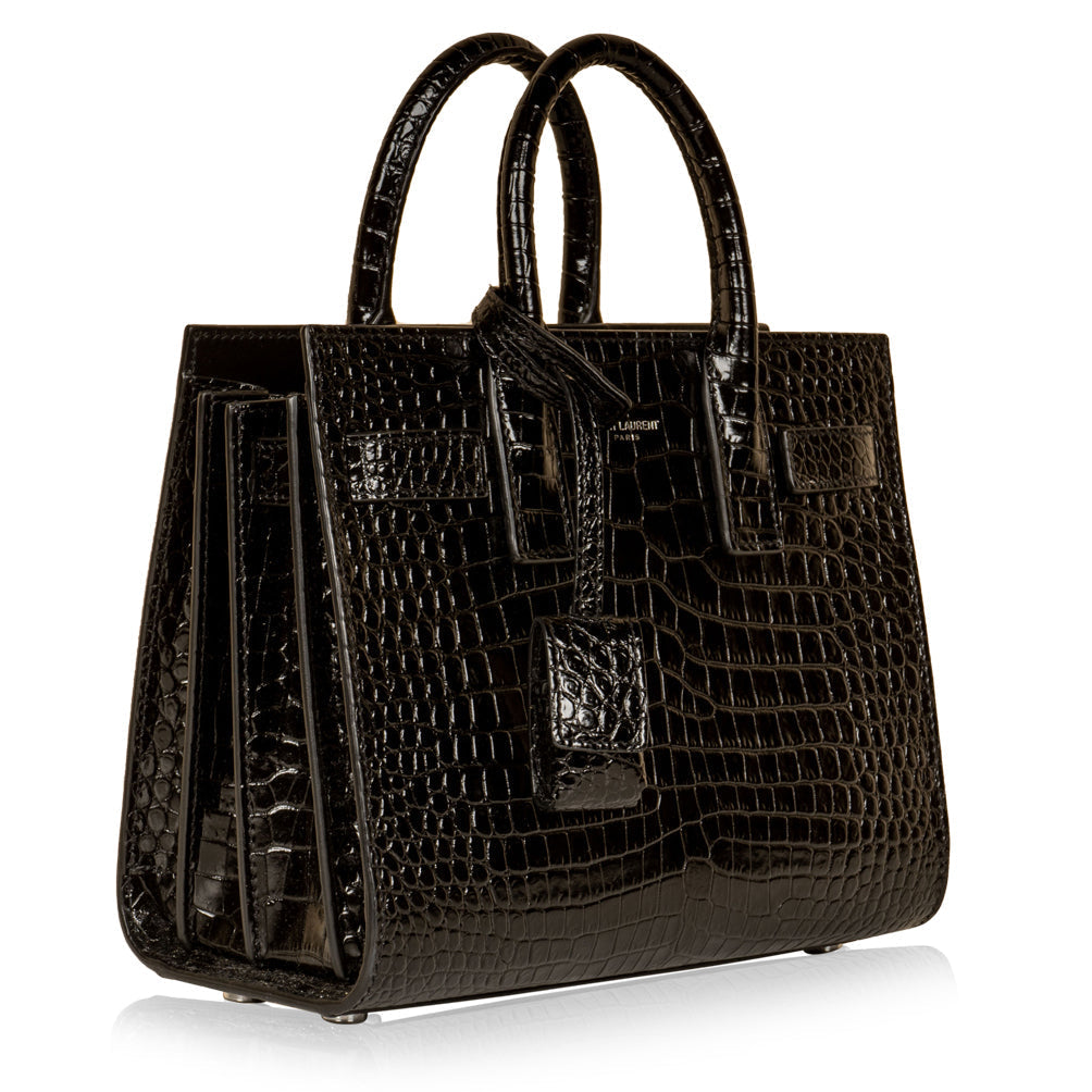 Yves Saint Laurent Nano Sac de Jour - Croc