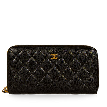 Chanel Zip Around Wallet