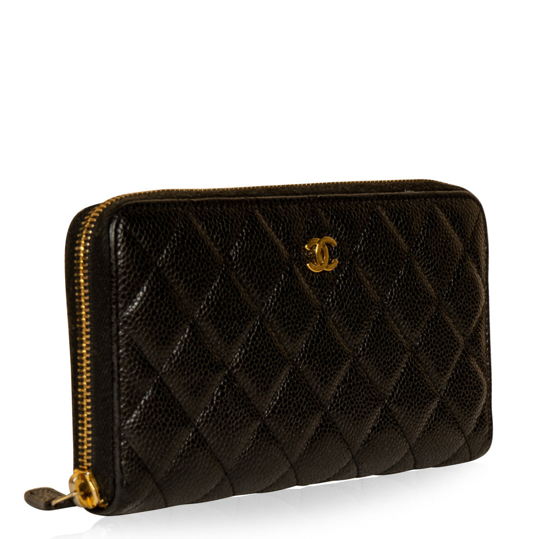 Chanel Zip Around Wallet