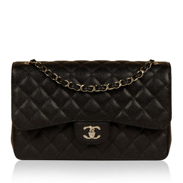 Chanel Classic Flap Bag Jumbo SHW