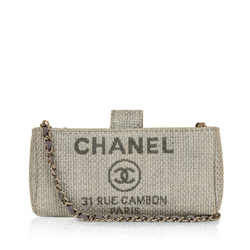Chanel Deauville Pouch On Chain