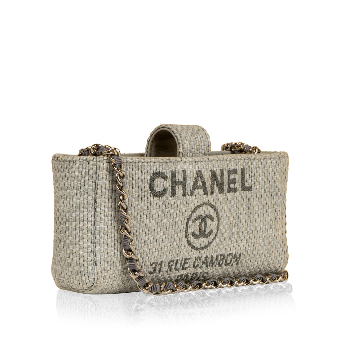 Chanel Deauville Pouch On Chain
