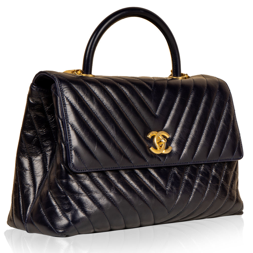 Chanel Coco Handle Bag Large