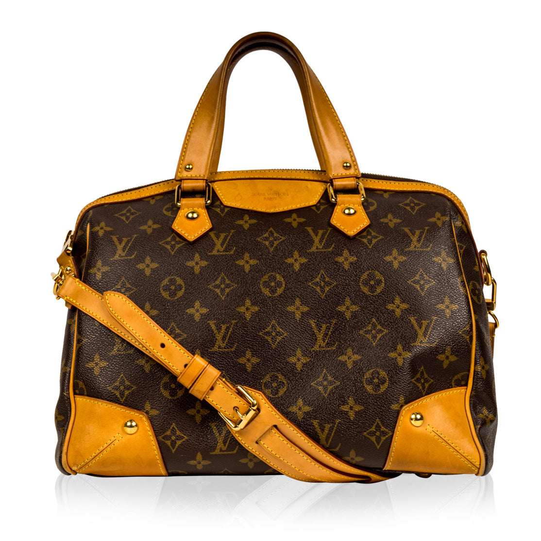 Louis Vuitton Vintage Bowler Bag Monogram Canvas