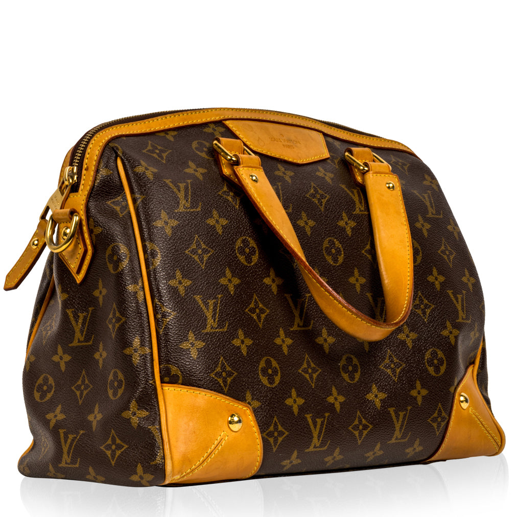 Louis Vuitton Vintage Bowler Bag Monogram Canvas