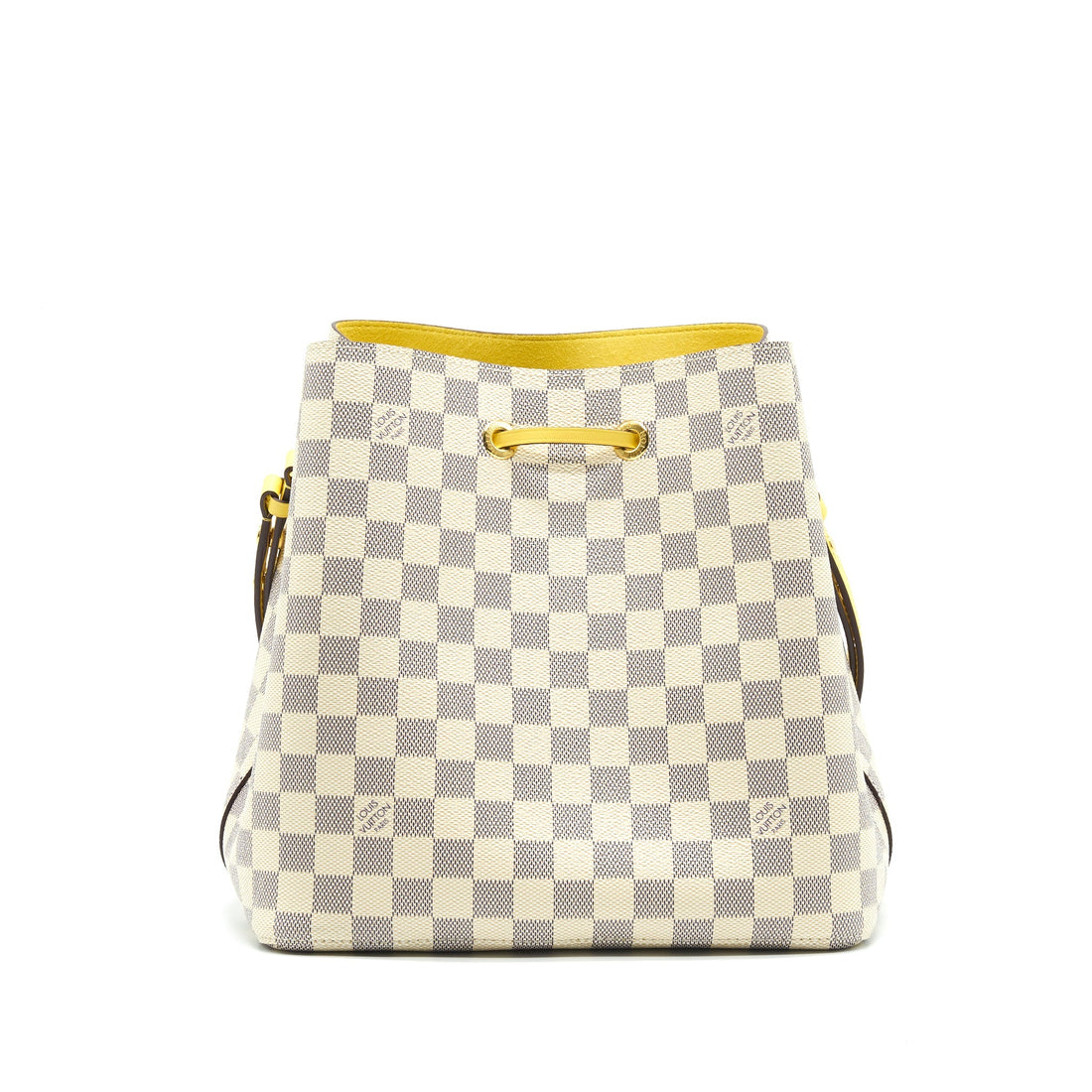 Louis Vuitton Neonoe Damier Azur Canvas Yellow