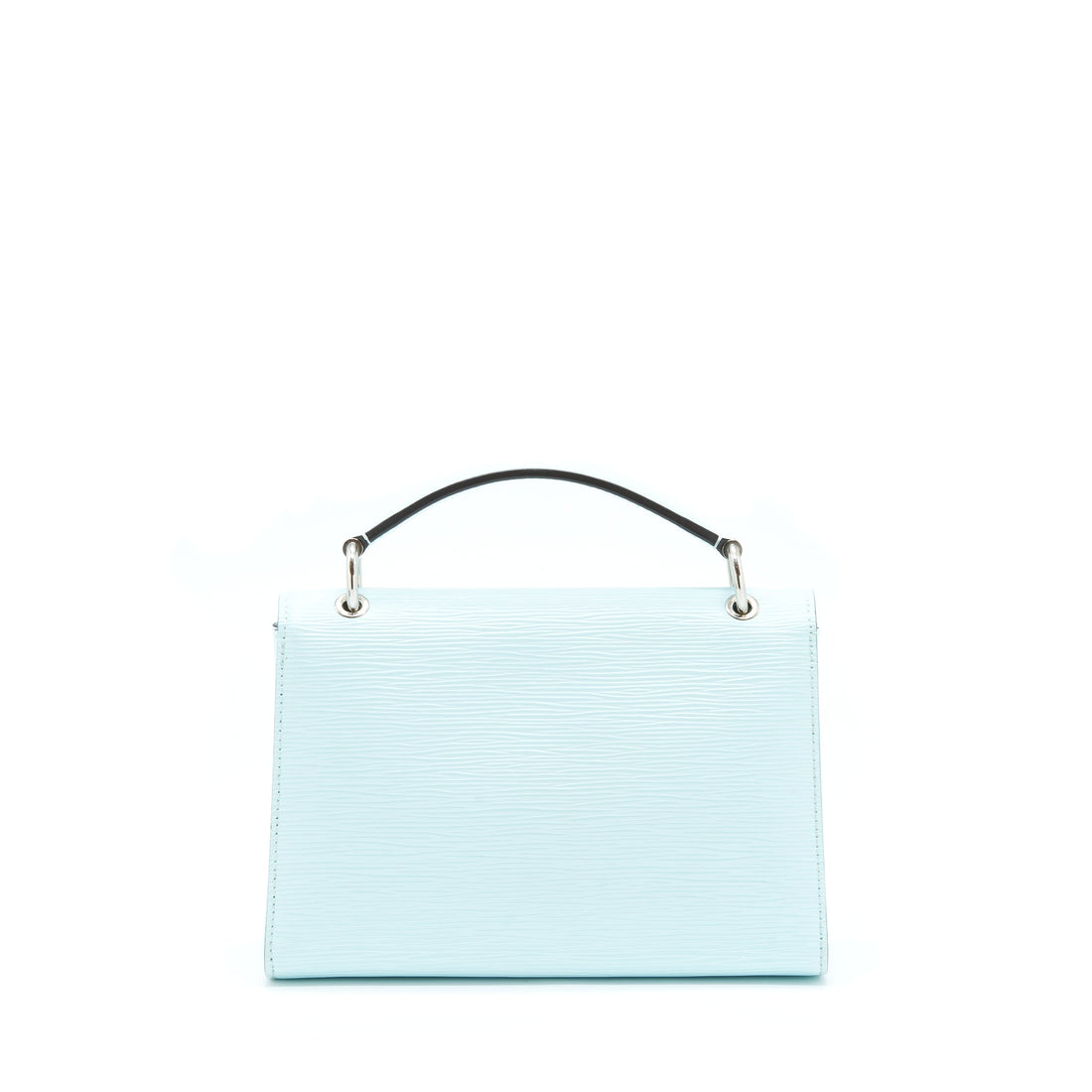 Louis Vuitton Top Handle Flap Bag Epi Light Blue SHW