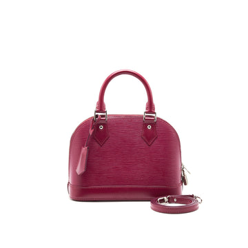 Louis Vuitton Alma BB EPI Leather Hot Pink SHW