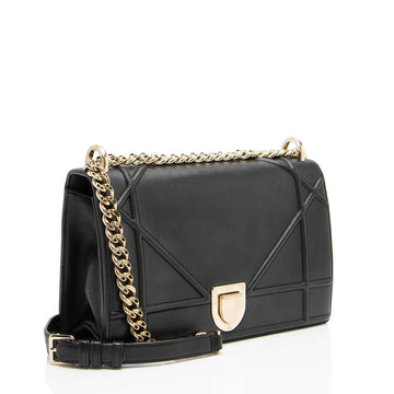 Dior Lambskin Diorama Medium Shoulder Bag