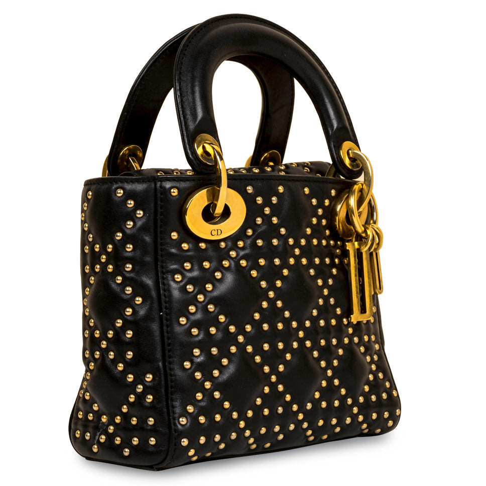 Christian Dior Lady Dior Studded Mini