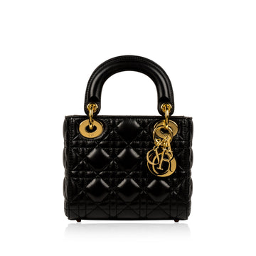 Christian Dior Lady Dior Mini Black Lambskin