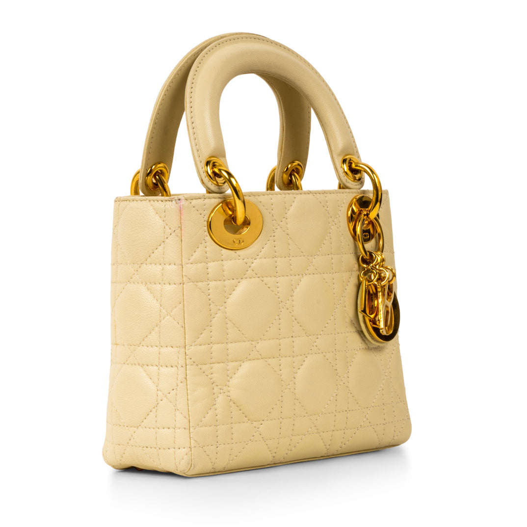 Christian Dior Lady Dior Micro Lambskin