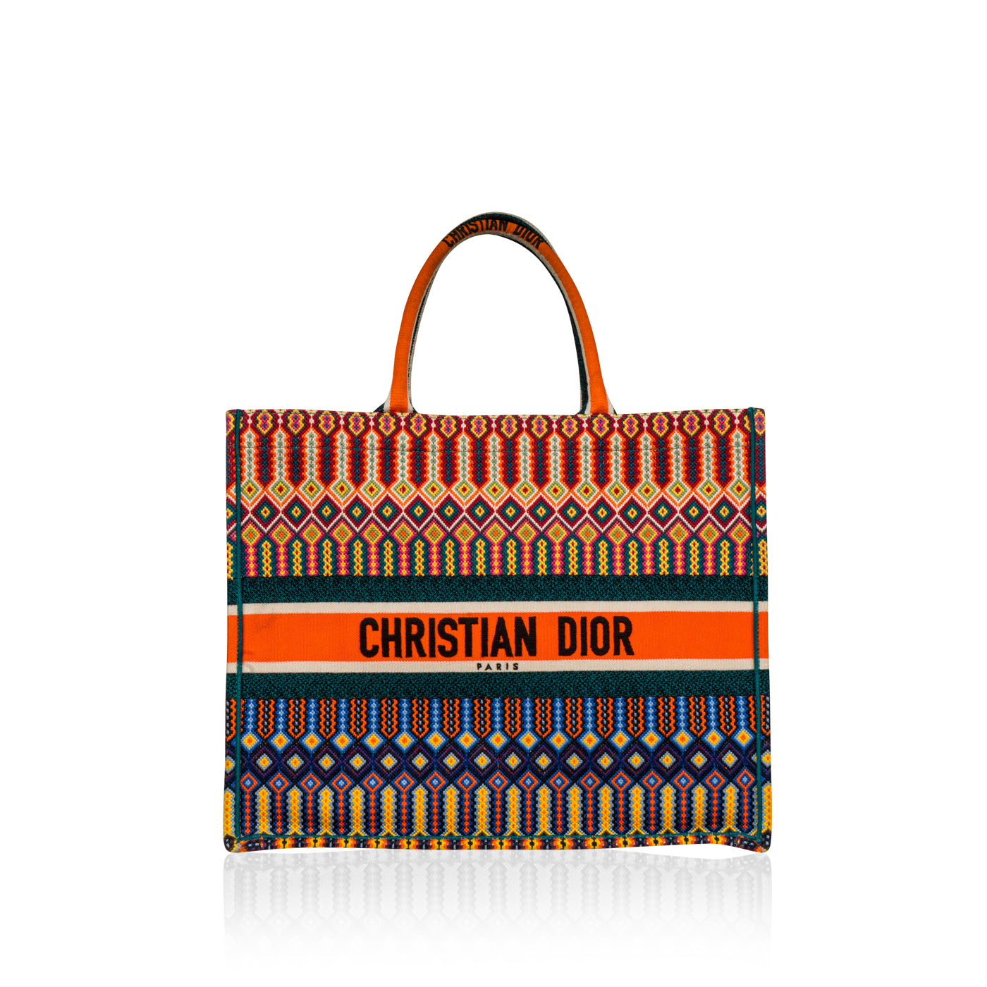 Christian Dior Oblique Canvas Book Tote