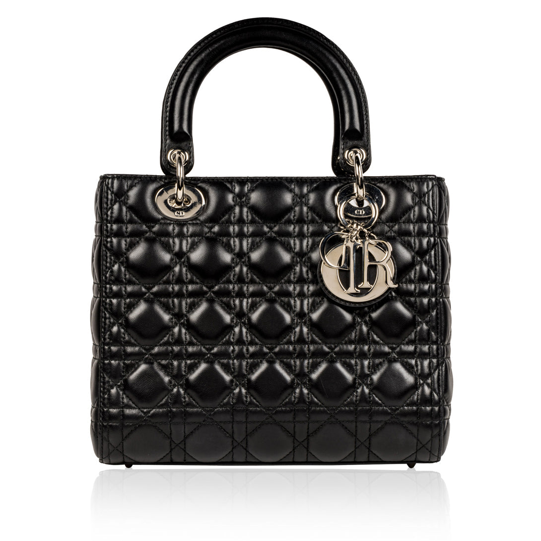 Christian Dior Lady Dior Medium SHW
