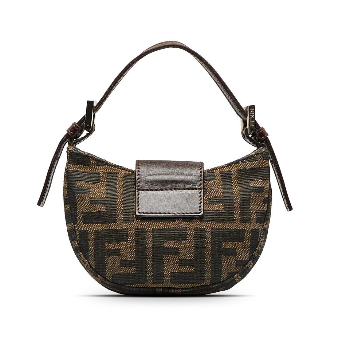 FENDI Mini Zucca Croissant Baguette