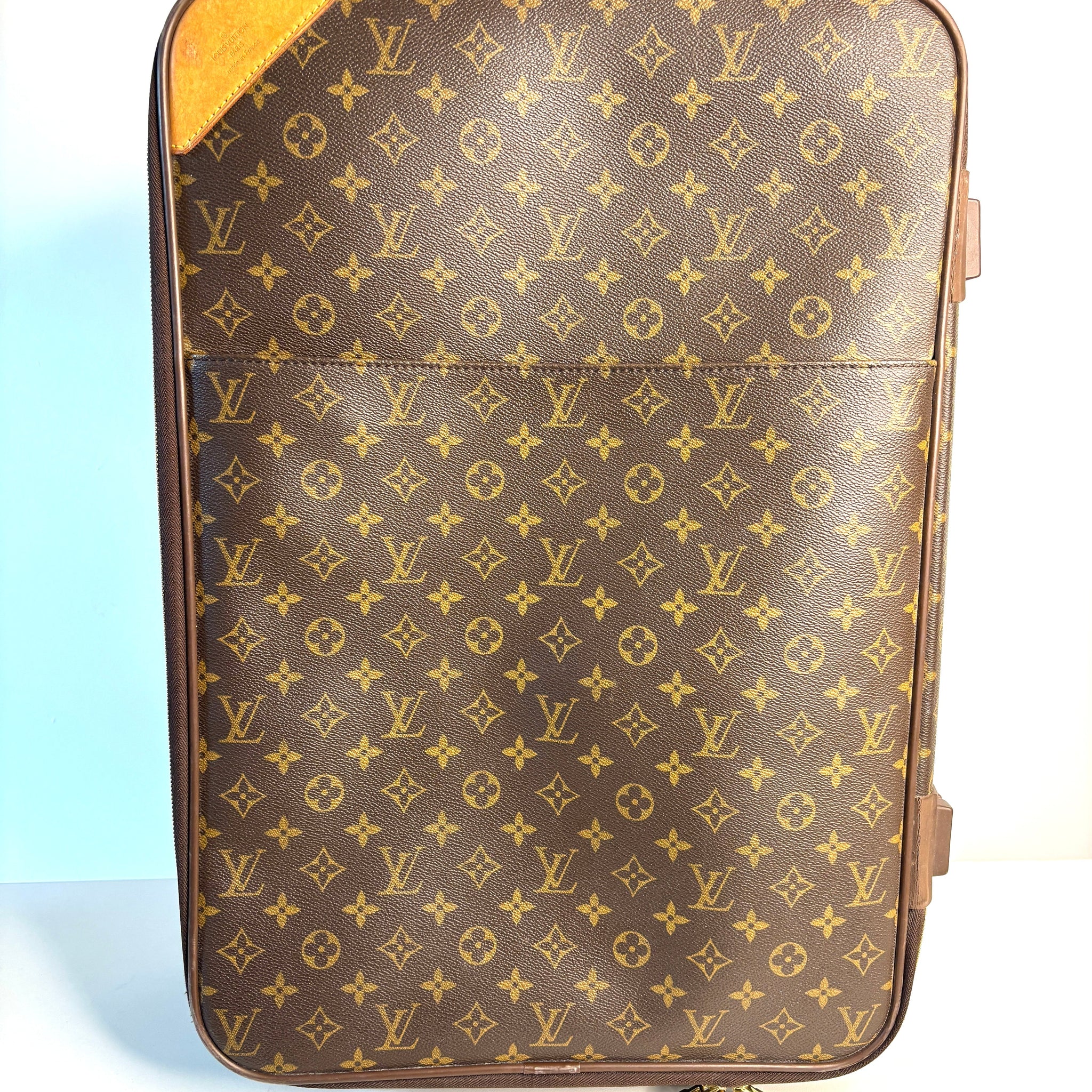 Louis Vuitton Pegase 55 Monogram Suitcase Travel Bag - Preloved