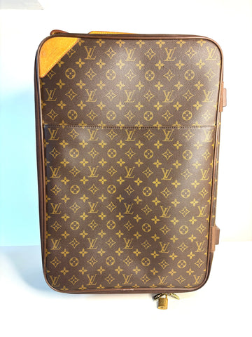 Louis Vuitton Pegase 55 Monogram Suitcase Travel Bag - Preloved