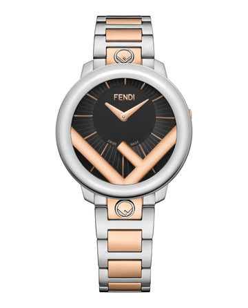 Fendi Womens  Two Tone 36mm Bracelet Fashion Watch