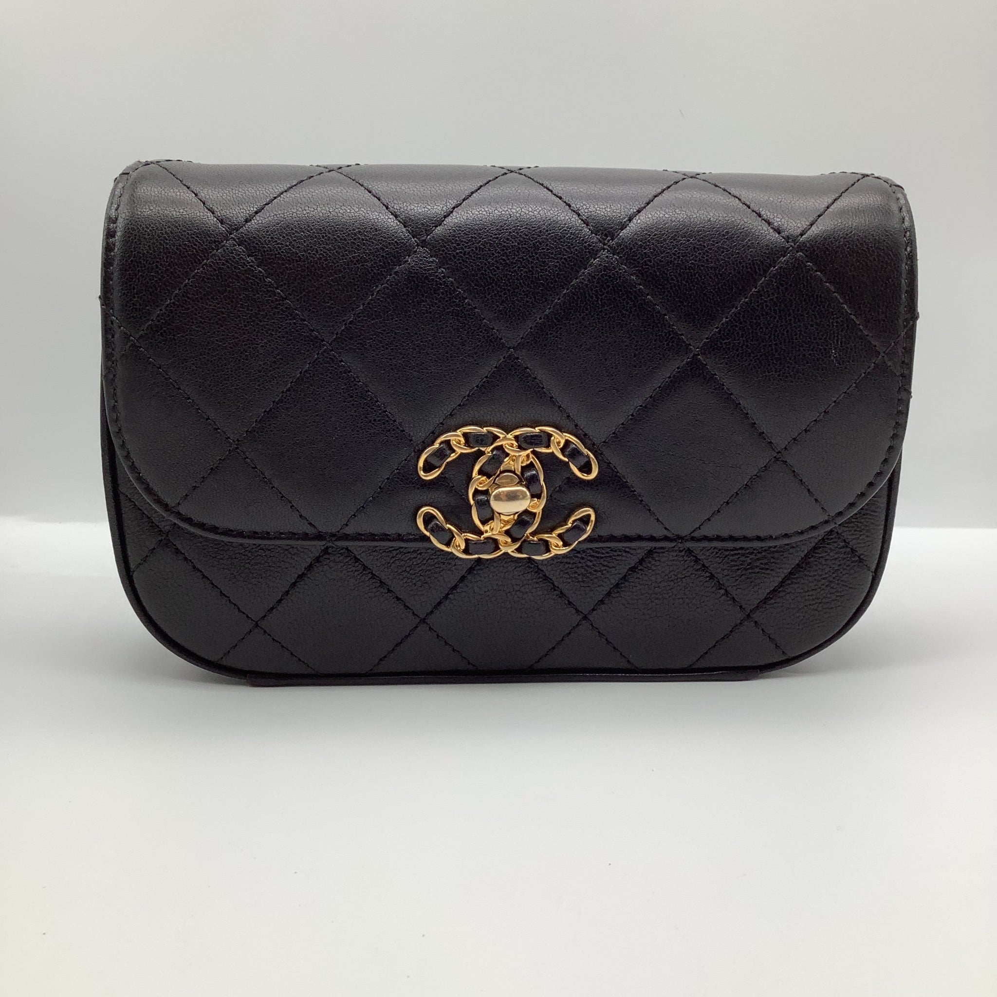 Chanel Quilted Flap Belt Bag