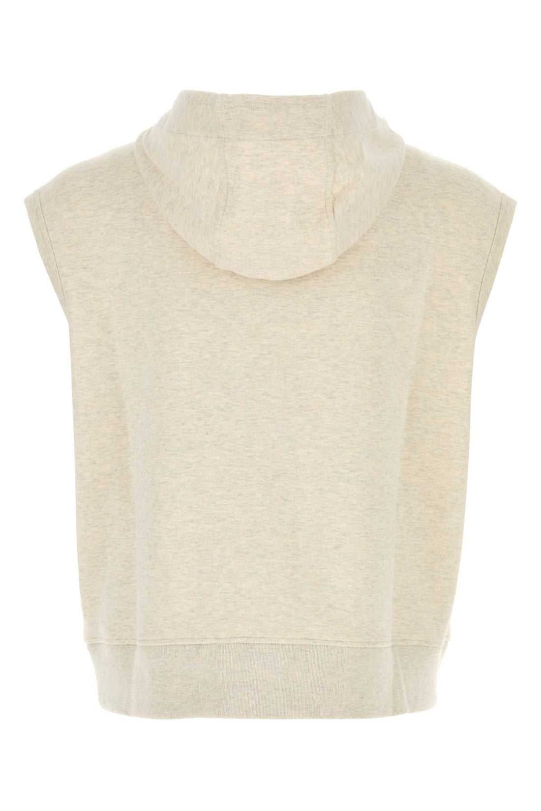 FENDI Crema Stretch Fleece Sweatshirt