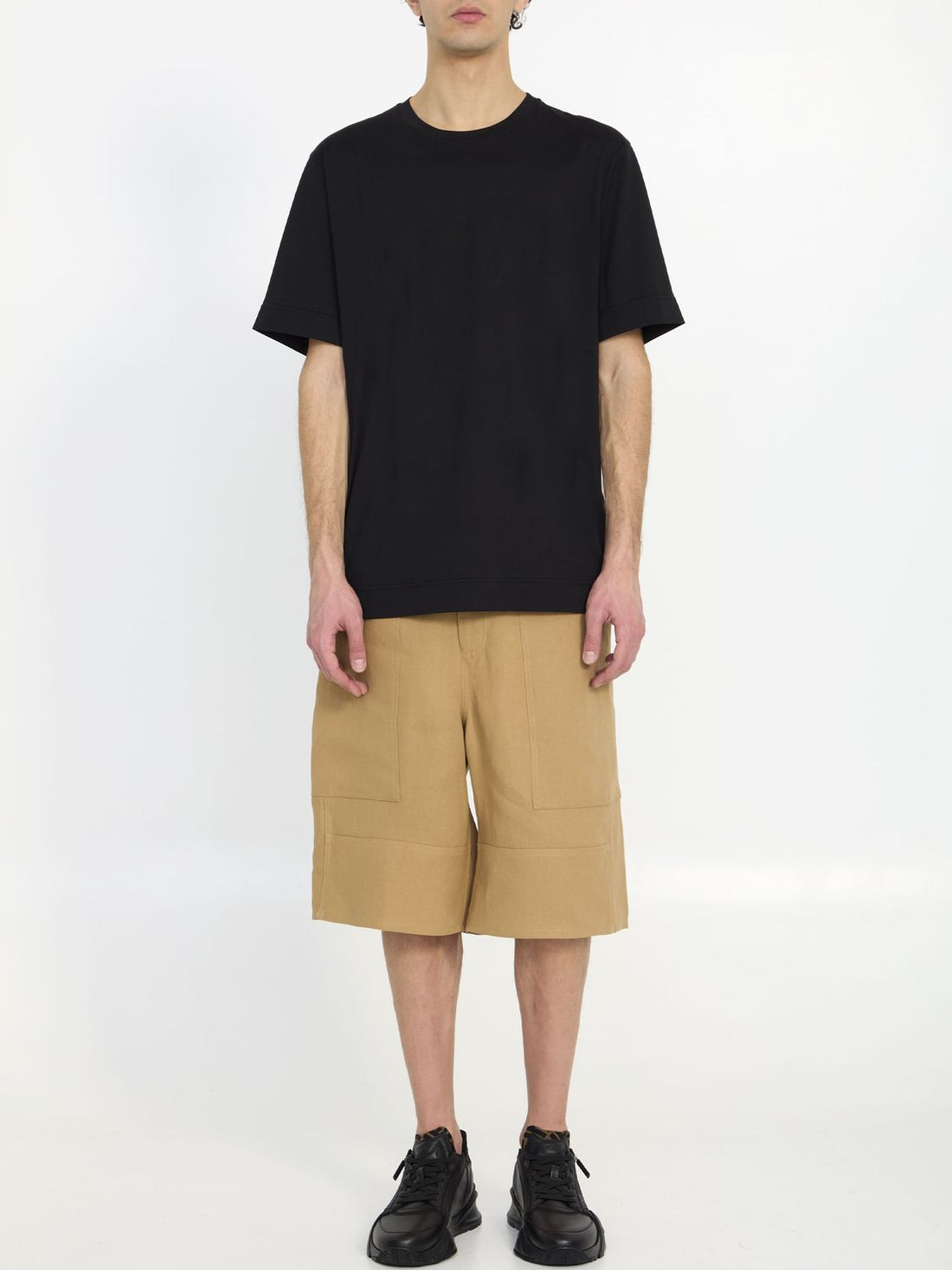 FENDI Men's Mini Paper Bermuda Shorts for Spring/Summer 2025