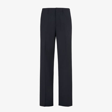 FENDI Classic Virgin Wool Trousers for Men - SS25