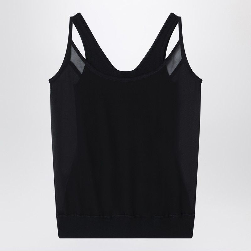 FENDI Sleeveless Asymmetrical Hem Long Dress