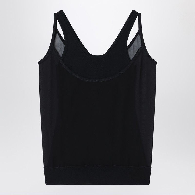 FENDI Sleeveless Asymmetrical Hem Long Dress