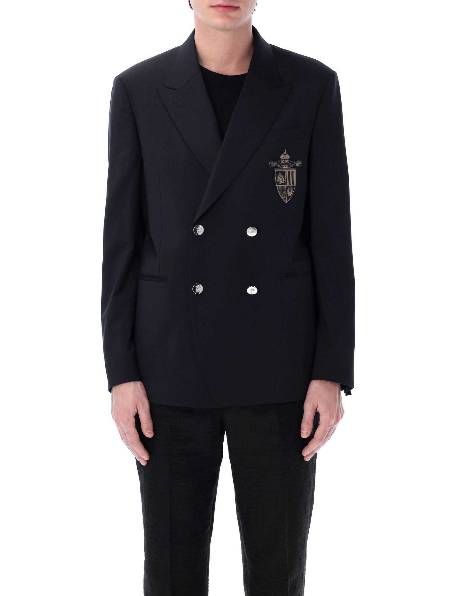 FENDI Double Breasted Blazer