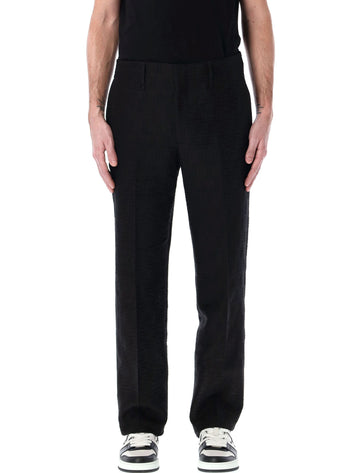 FENDI Tailored FF Jacquard Trousers - Size 50