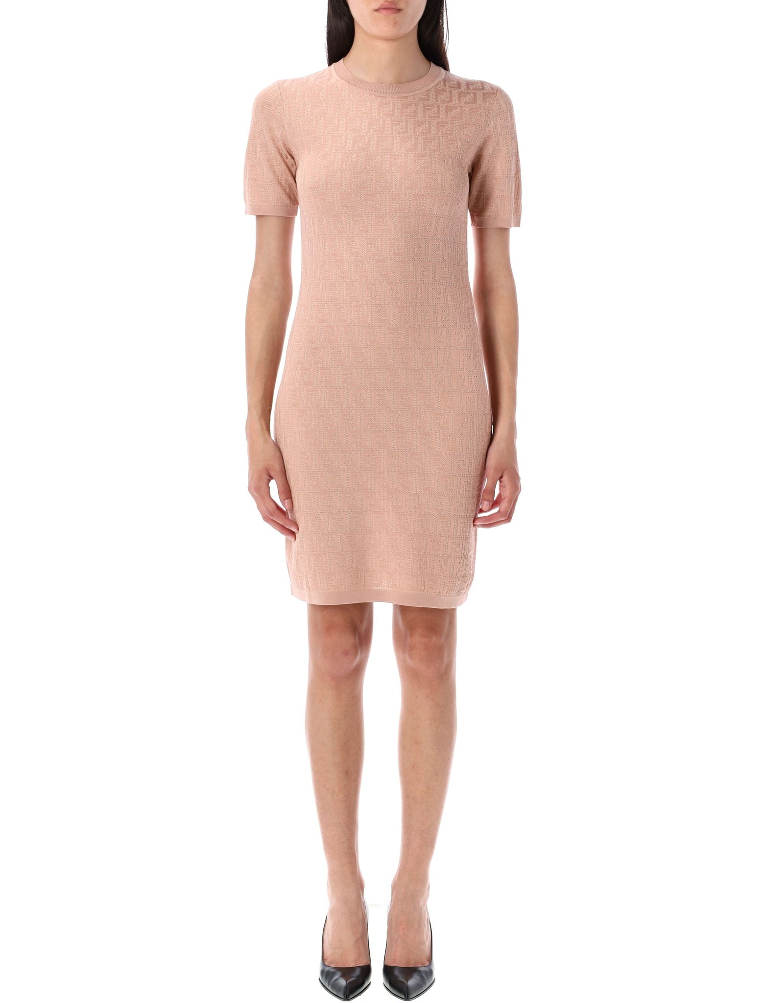 FENDI Fitted Mini Knit Dress