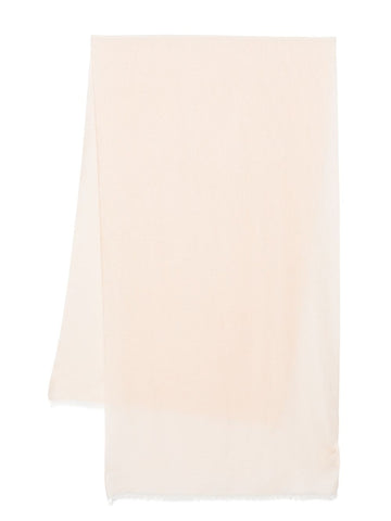 FENDI FF Jacquard Scarf with Fringed Edges - Women's Accessory