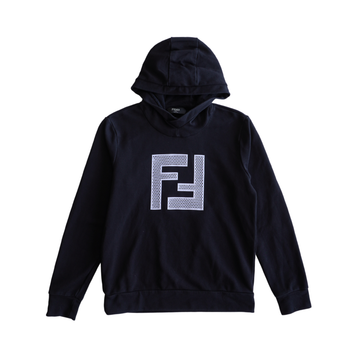 Fendi 'FF Mesh' Hoodie - Women's M
