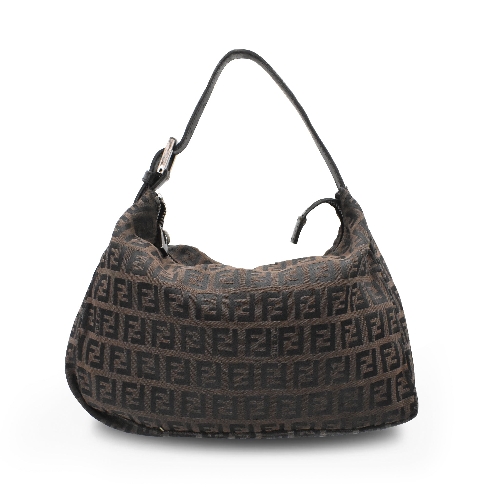 Fendi Zucchino Top Handle Bag