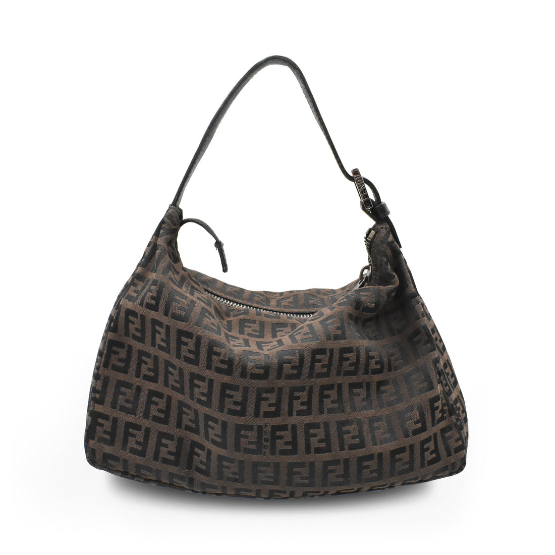 Fendi Zucchino Top Handle Bag