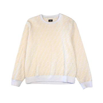 Fendi 'Zucca' Crewneck Sweater - Men's L