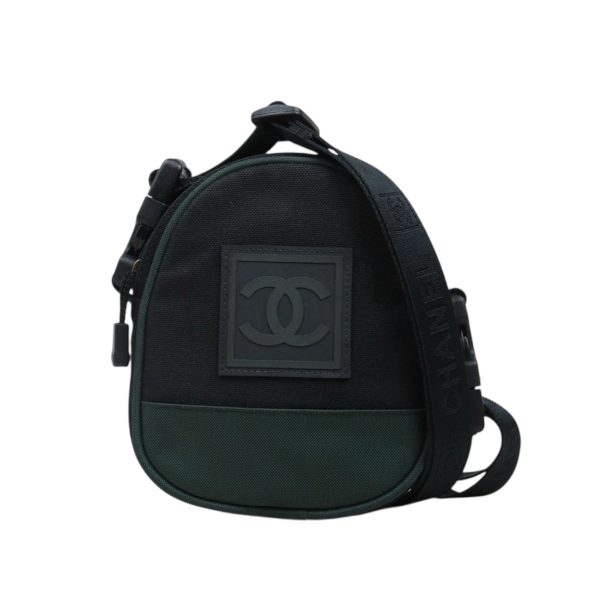 Good ( Rank AB)?  Chanel Sports Line Egg shaped Mini Bag Coco Mark Shoulder Bag  Made in 2003-2004 Year?25062613